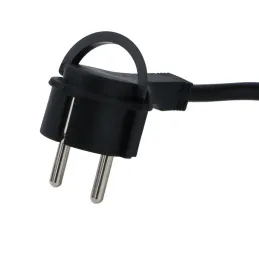 Interiérová zásuvka ALPHA BOX FRENCH 1x230V + USB C / Čierna matná