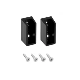 Vešiaková tyč 1m SLIM na LED pásik s koncovkami / Hliník