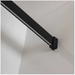 Vešiaková tyč 1m SLIM na LED pásik s koncovkami / Hliník