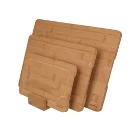 Sada 3ka dosiek na krájanie MASTER CHIEF / Bambusové drevo