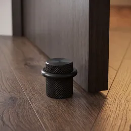 Dverová zarážka ALBIO/ Čierna matná