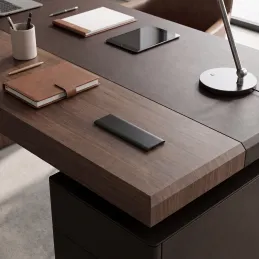 Interiérová zásuvková lišta SLIM BOX SCHUKO 3x 230V + USB / Čierna matná