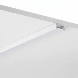 Hliníková lišta ZARIA na LED osvetlenie s mliečnou krytkou / Hliník
