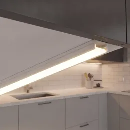 Hliníková lišta ZARIA na LED osvetlenie s mliečnou krytkou / Hliník