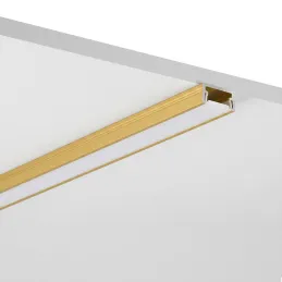 Rohová hliníková lišta ZARIA na LED osvetlenie s mliečnou krytkou / Čierna matná