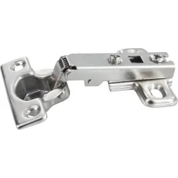 MINI záves naložený s tlmením 26 mm CLIP / Čierna
