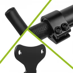 Nástenný držiak na bicykel EASY HOLD / Čierny