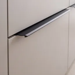 Úchytka na hranu dvierok KALA / Nikel matný