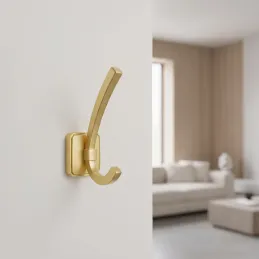 Vešiak PORTAS / Zlatá matná