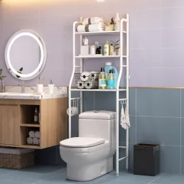 Poličková skrinka nad WC / Biela