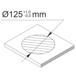 Automatická výsuvná zásuvka AMBIENTE SCHUKO 3x230V + USB A-C so svetlom a nabíjaním / Čierne sklo
