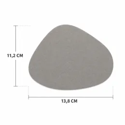 Sada 4ks podložiek na stolovanie LANIO 110 x 140 mm / Béžová