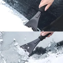 Škrabka na sneh SNOW / Čierna
