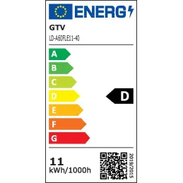 Dekoratívna LED žiarovka TANGO 4W / Dymová hnedá