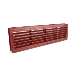 Obojstranná ventilačná mriežka do dverí 430 x 115 mm / Calvados