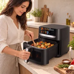 Teplovzdušná fritéza ULTRON  XXL - 8L / Čierna