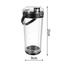 Náhradná nádoba pre USB elektrický mixér ARIANO 600 ml / Čierna