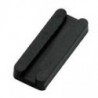 Plastový nastrelovací klzák mini s čiernym povrchom. Rozmer klzáku je 38 x 16 mm a hrúbka 3mm.  Cena je za 10 ks.