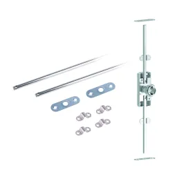 Zámok dvojcestný 1000 mm EXCELENT / Nikel